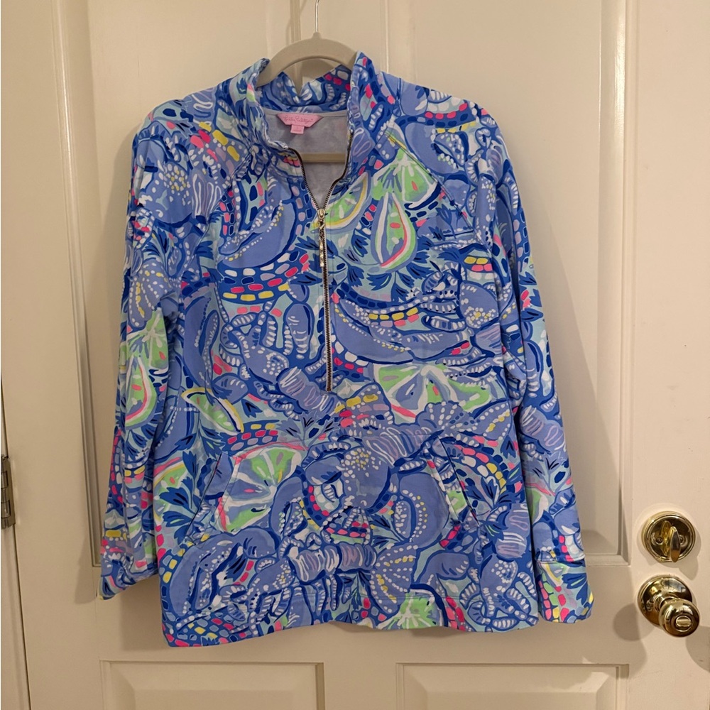Lilly Pulitzer Skipper Popover in Bait and Switch